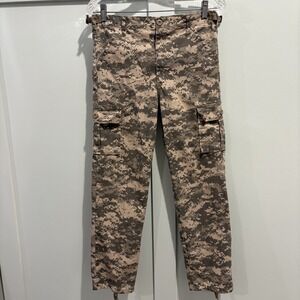 ACU Digital Camo BDU Pants Mens‎ Medium Regular Military Tactical Cargo Ripstop